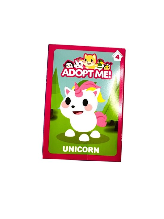 McDonald's Other - McDonalds Adopt Me Unicorn Toy Collectible Figure White & Pink NIB Complete
